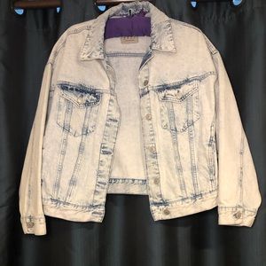 Denim Co. Primark size 6US Jacket Denim acid wash denim worn once